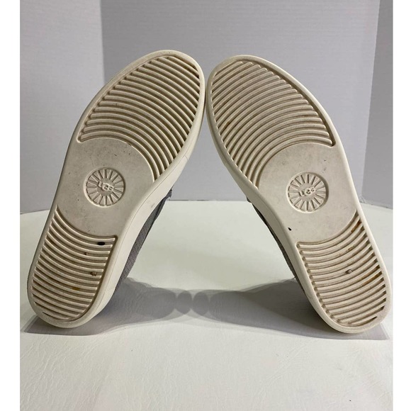 UGG Abies Perforated Slip-On Sneaker Size:8.5 Gray - Picture 4 of 7